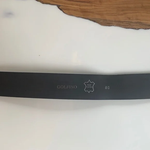Golfino | Accessories | Women Belt Leather Dark Navy Blue  display picture 1